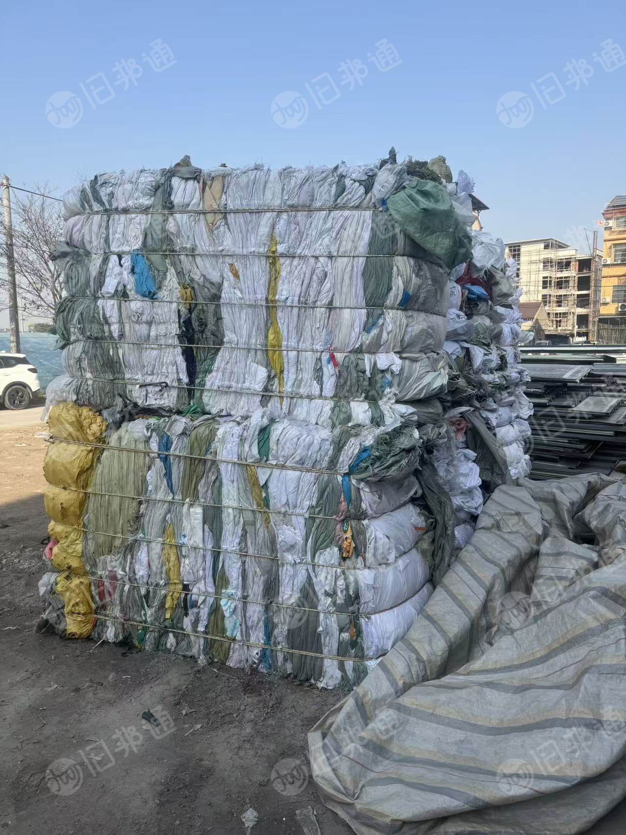 长期出售废旧干造编织袋，造粒用，现货6米8一车