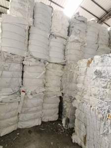 长期出售废不干胶纸边角料压块