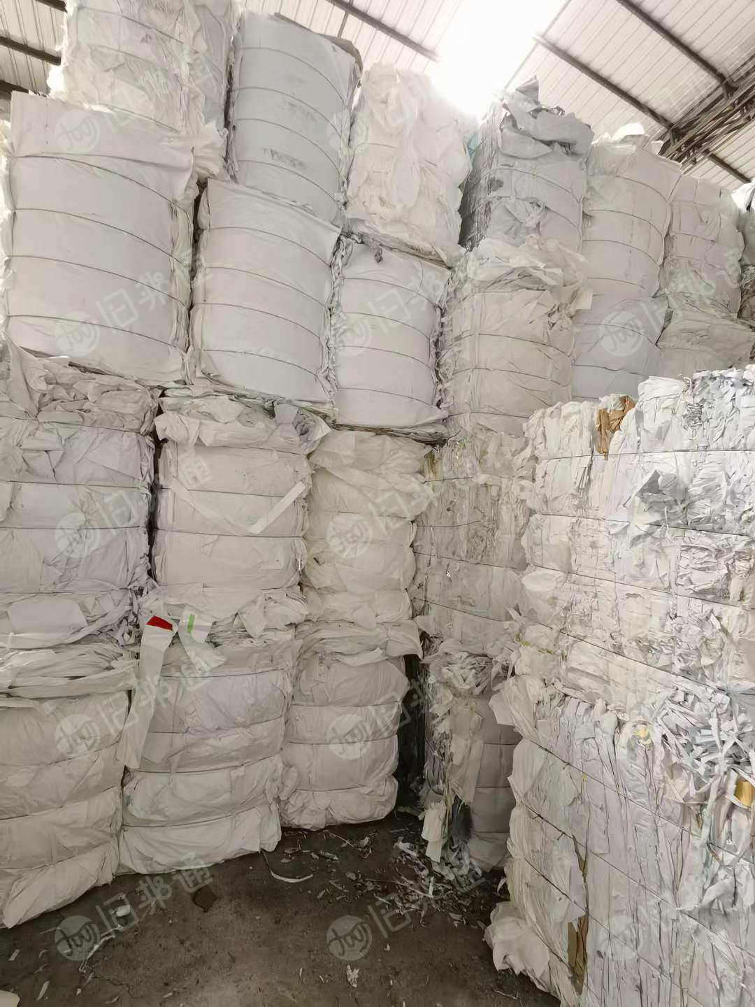 长期出售废不干胶纸边角料压块