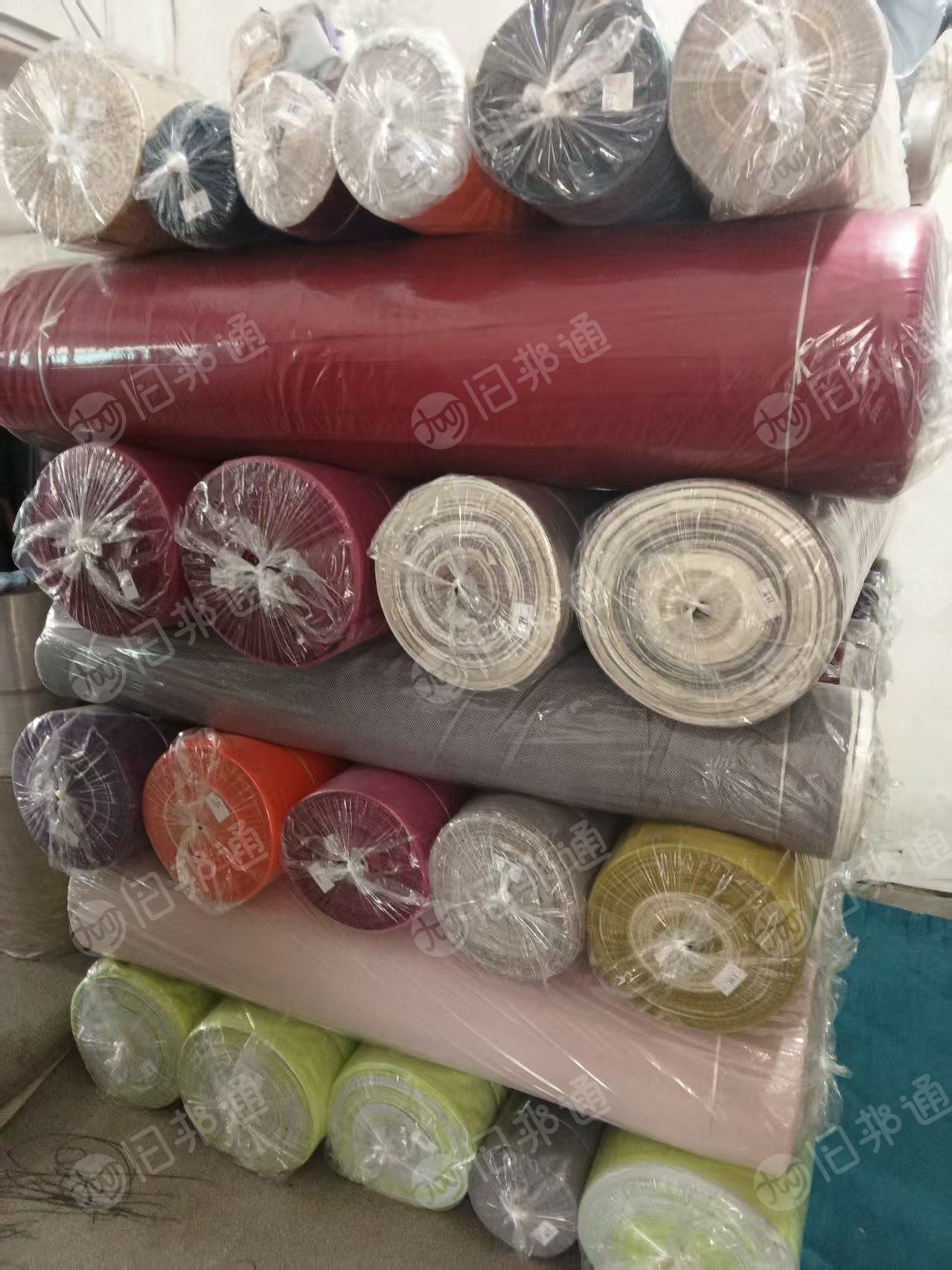 长期出售库存沙发布，麻布，大卷布，雪尼尔库存布，门幅1.5，一起出，现货有1个柜，货在浙江湖州