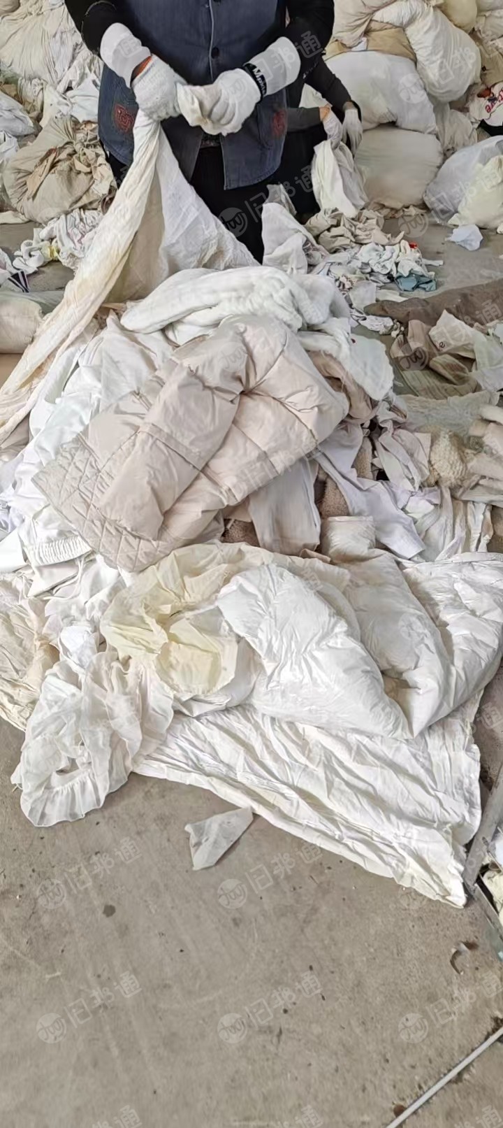 长期出售旧衣服大白，大白开花料，棉白，大白现货一百吨