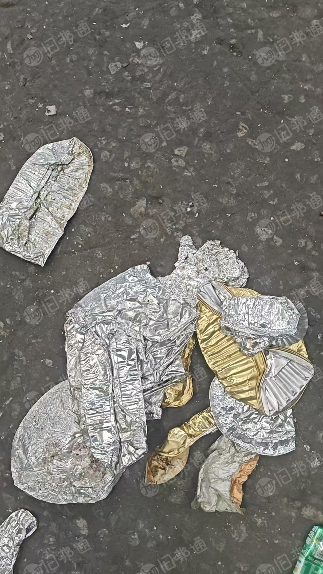 出售易拉罐里挑出来的铝餐盒，风吹磁选的可压包，月供十几吨