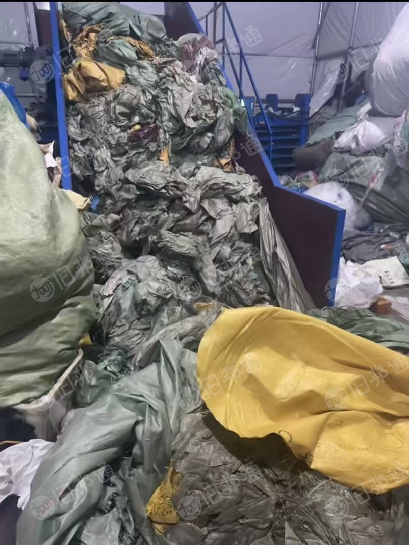 长期出售干造pp编织袋废料，纯纤维袋废料