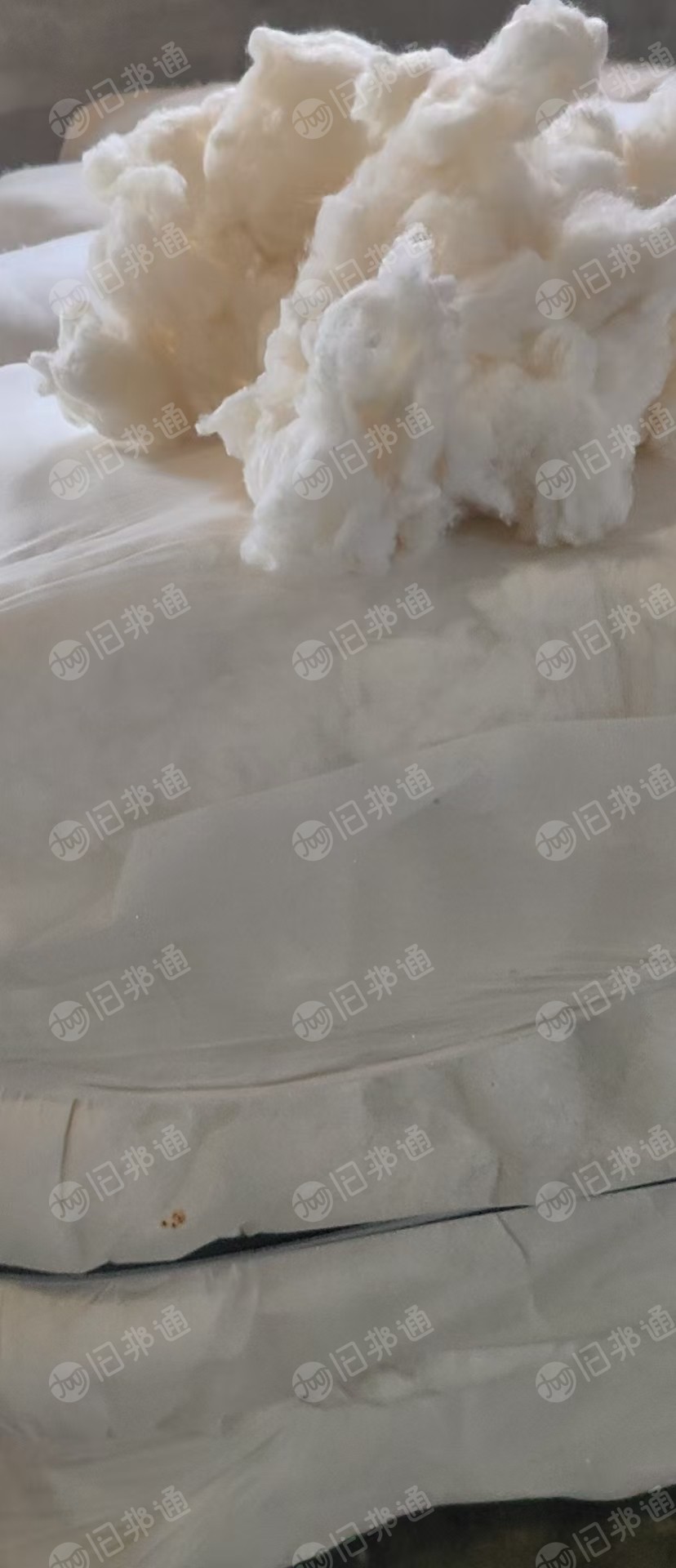 长期大量出售白色涤纶长丝开的化纤棉，开花棉，开松棉，厂在河北保定