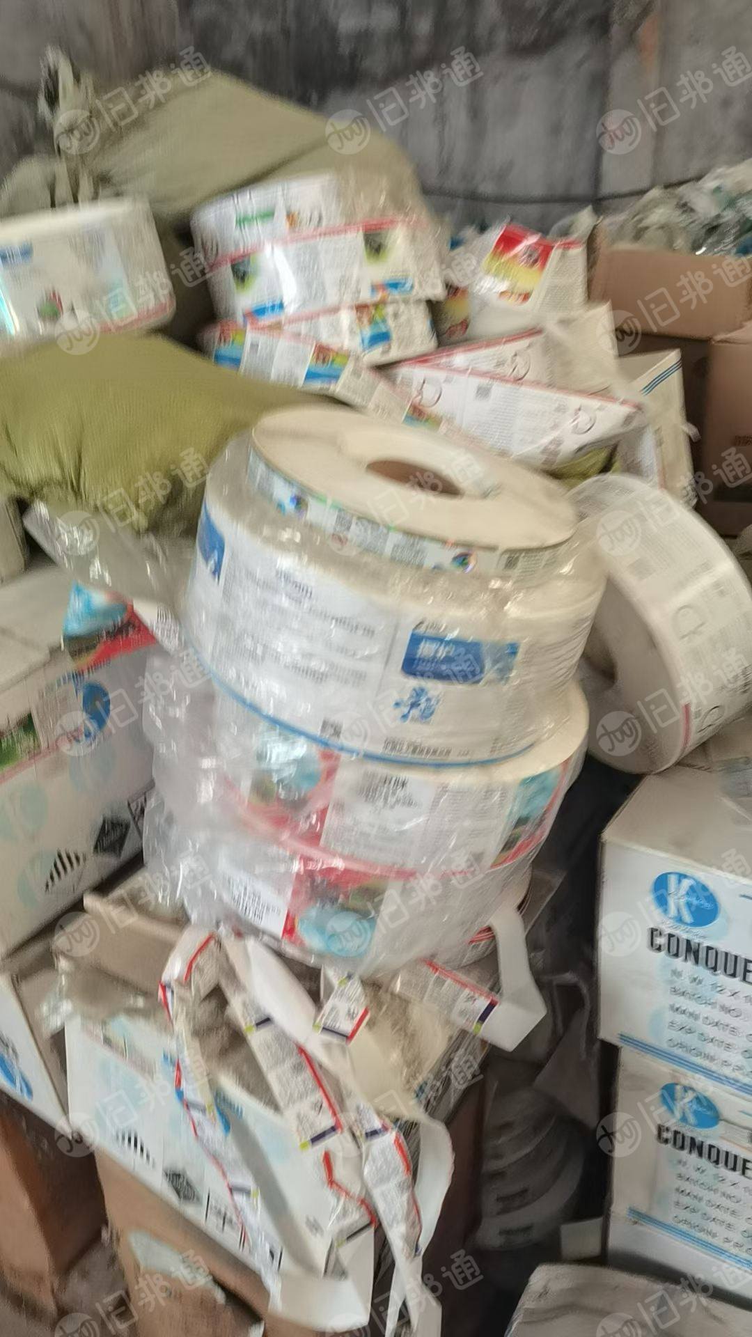 出售未脱标的卷筒不干胶纸
