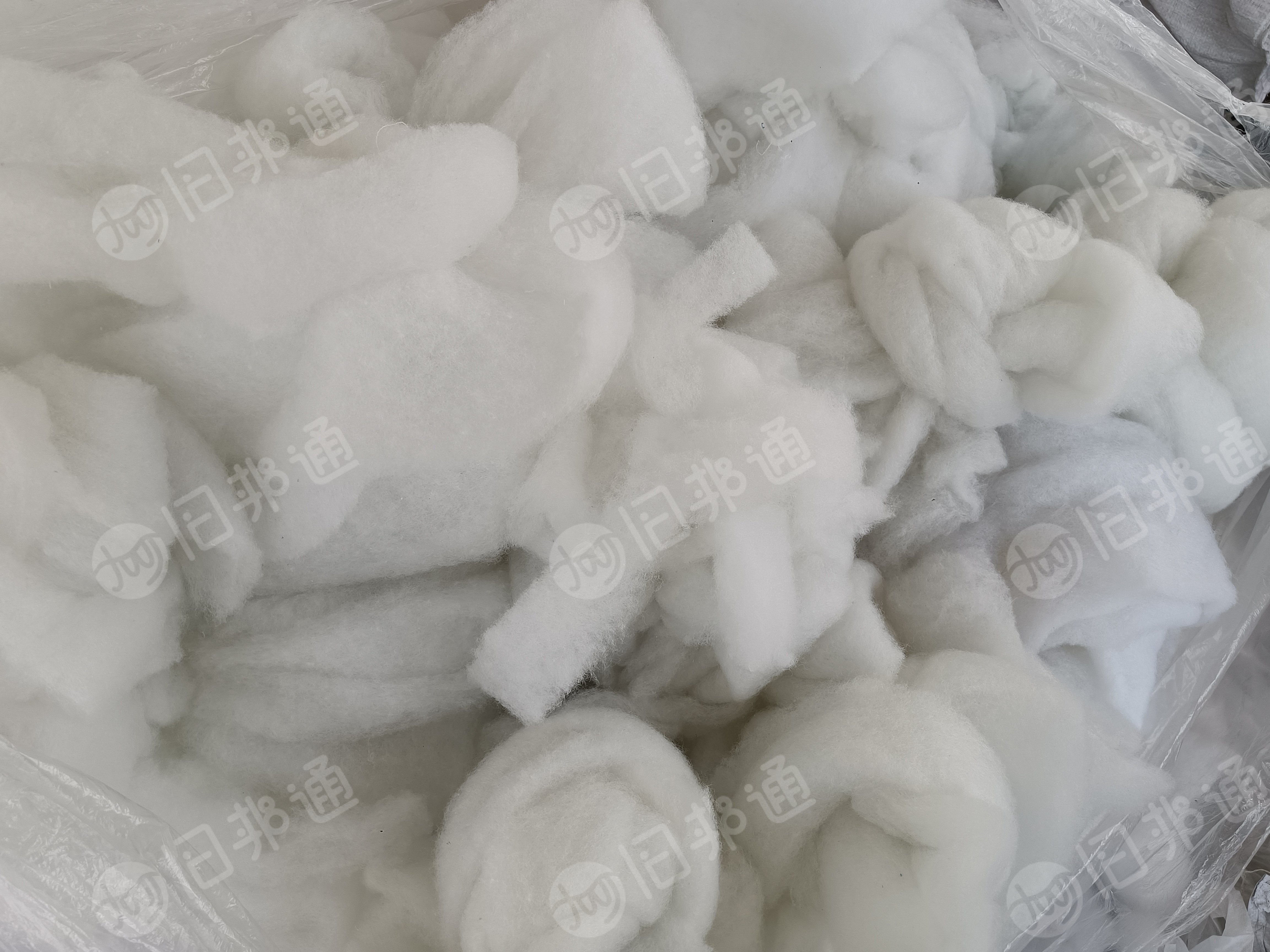 长期出售丝棉边角料，开花料，现货几十吨