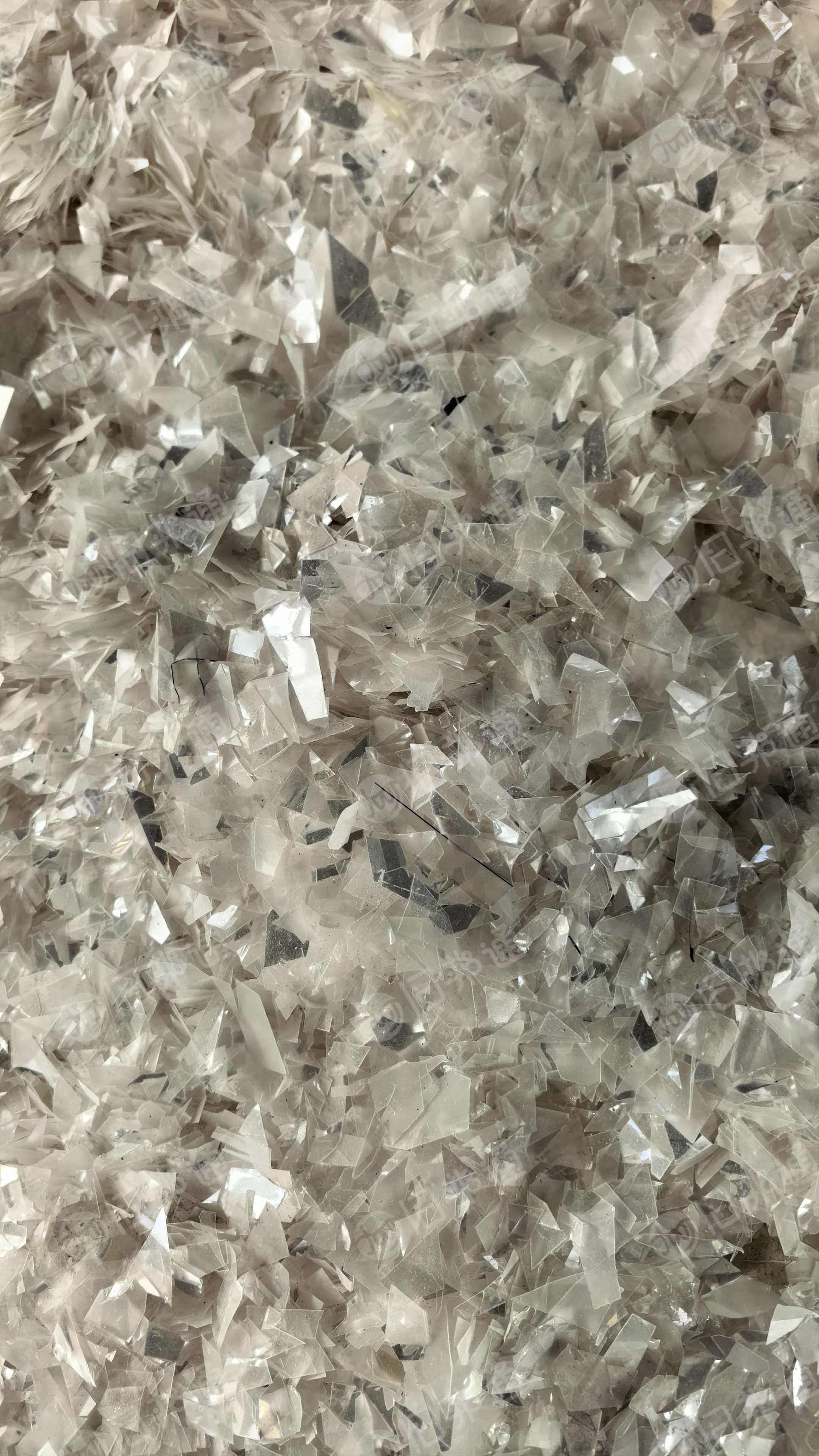 出售PET光学膜破碎料，带涂层，月供50吨