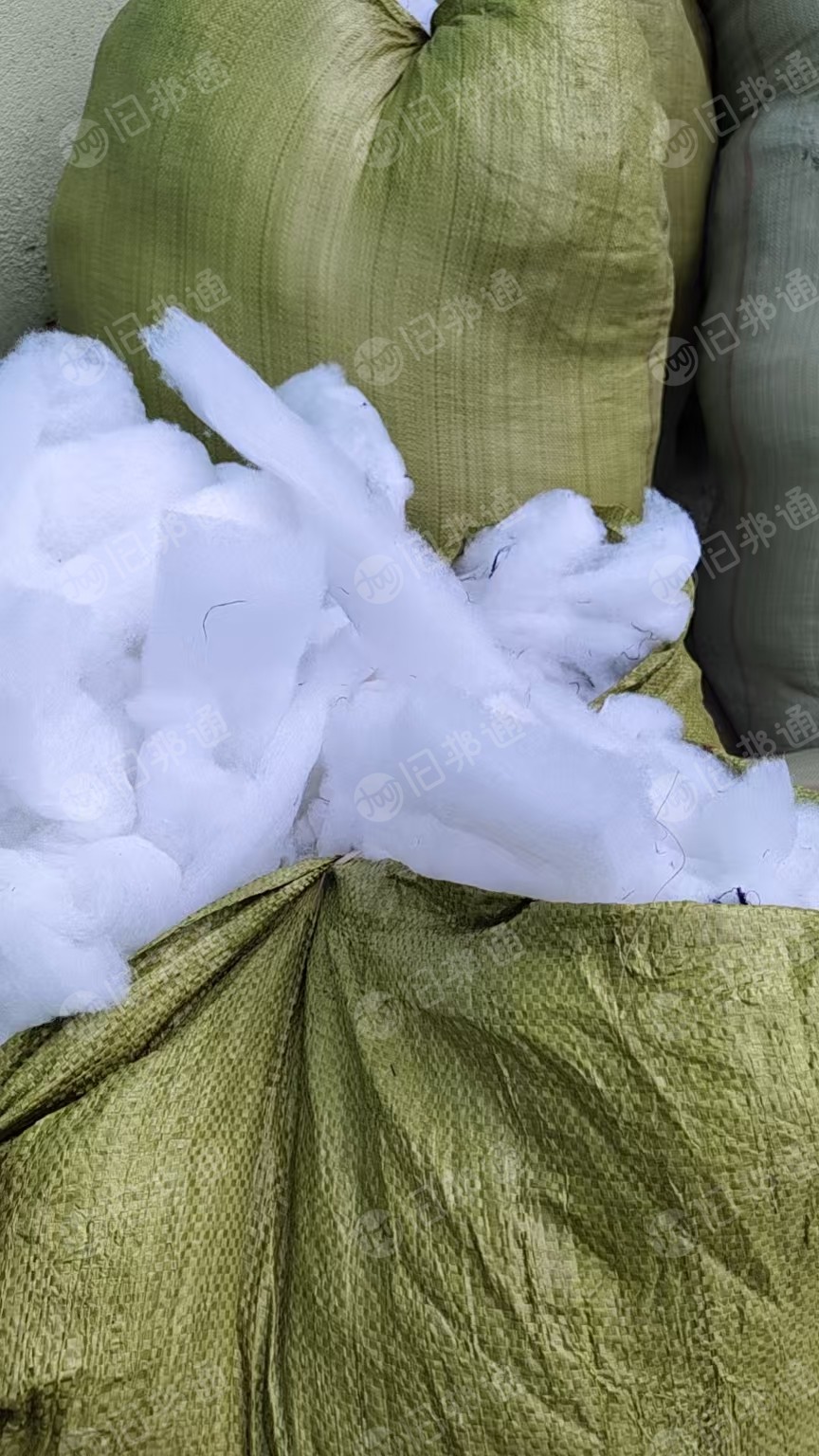 长期出售服装厂下来的丝棉边角料，线头棉，货在河南濮阳