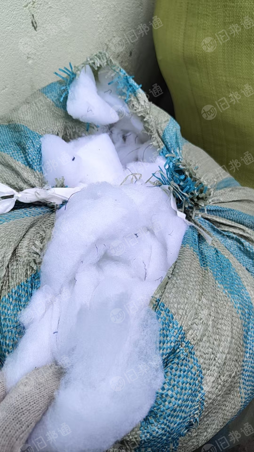 长期出售服装厂下来的丝棉边角料，线头棉，货在河南濮阳