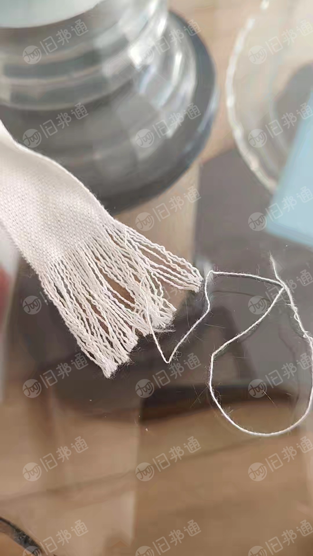 长期出售本白涤棉布袋边料，涤棉废布，含棉20%，现货有30几吨，货在黑龙江绥化