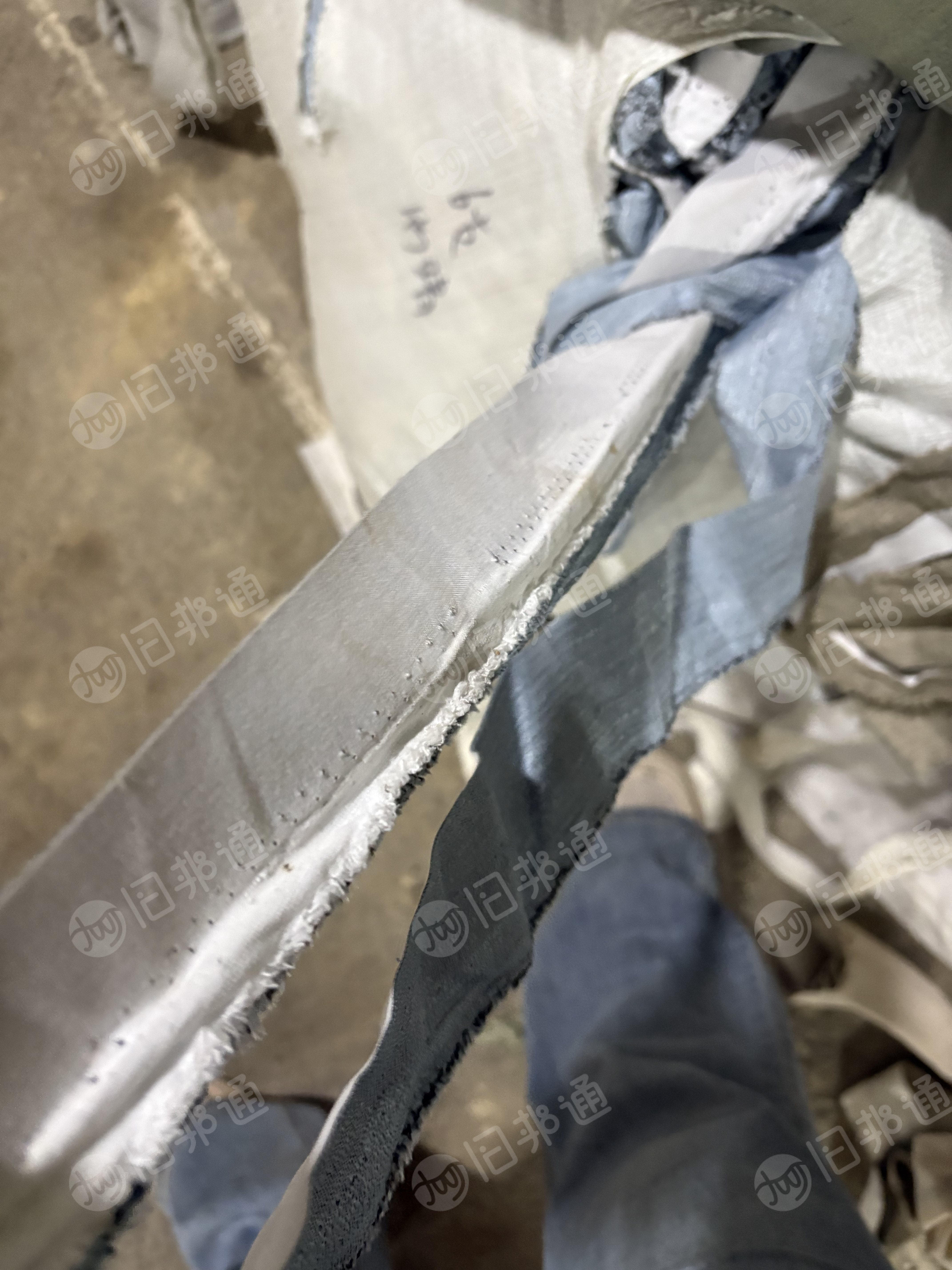 长期回收复合布条，复合捆瓦布条，捆瓦捆绑用，每个月需要100吨