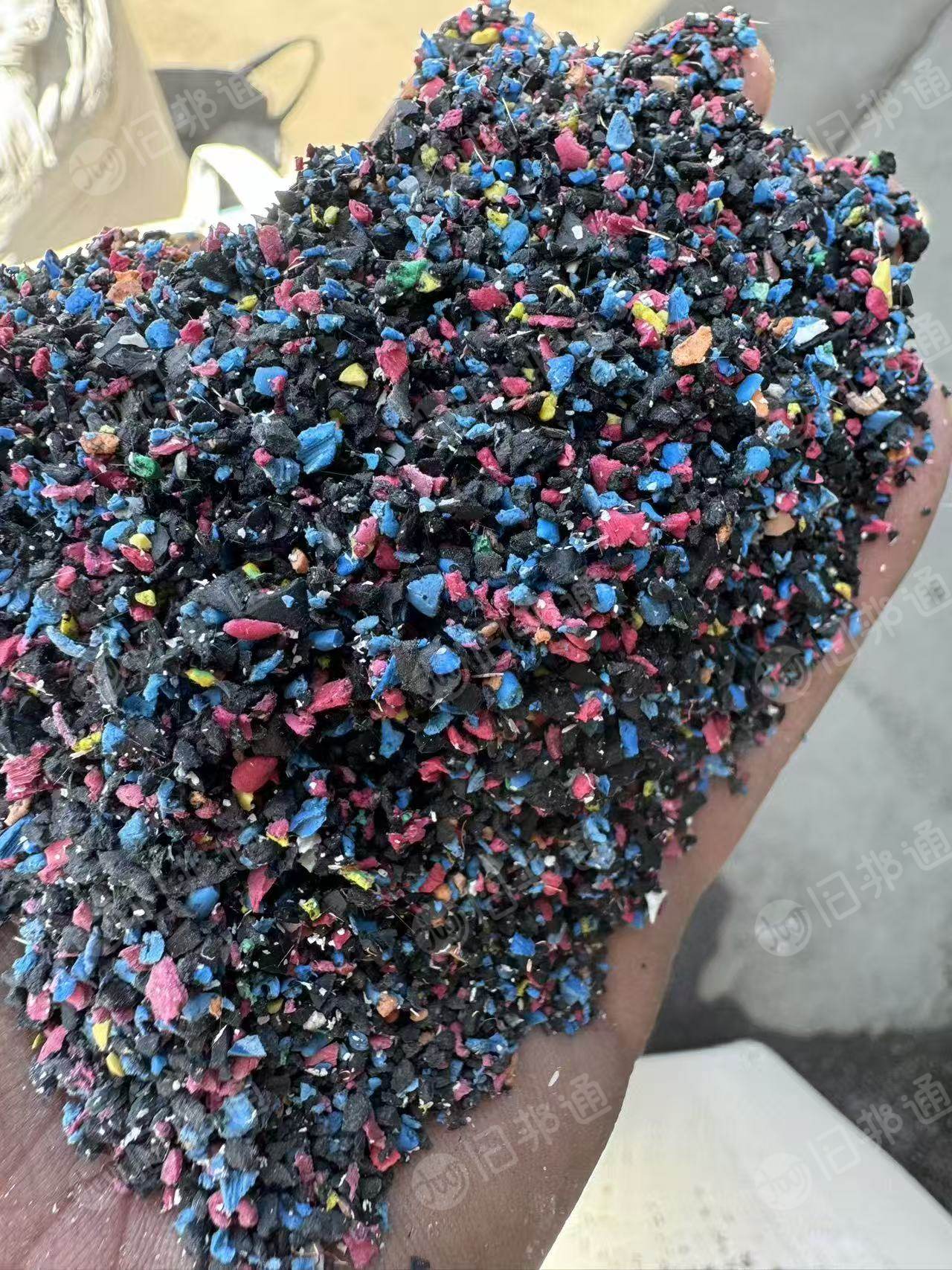 出售橡胶电线皮破碎料