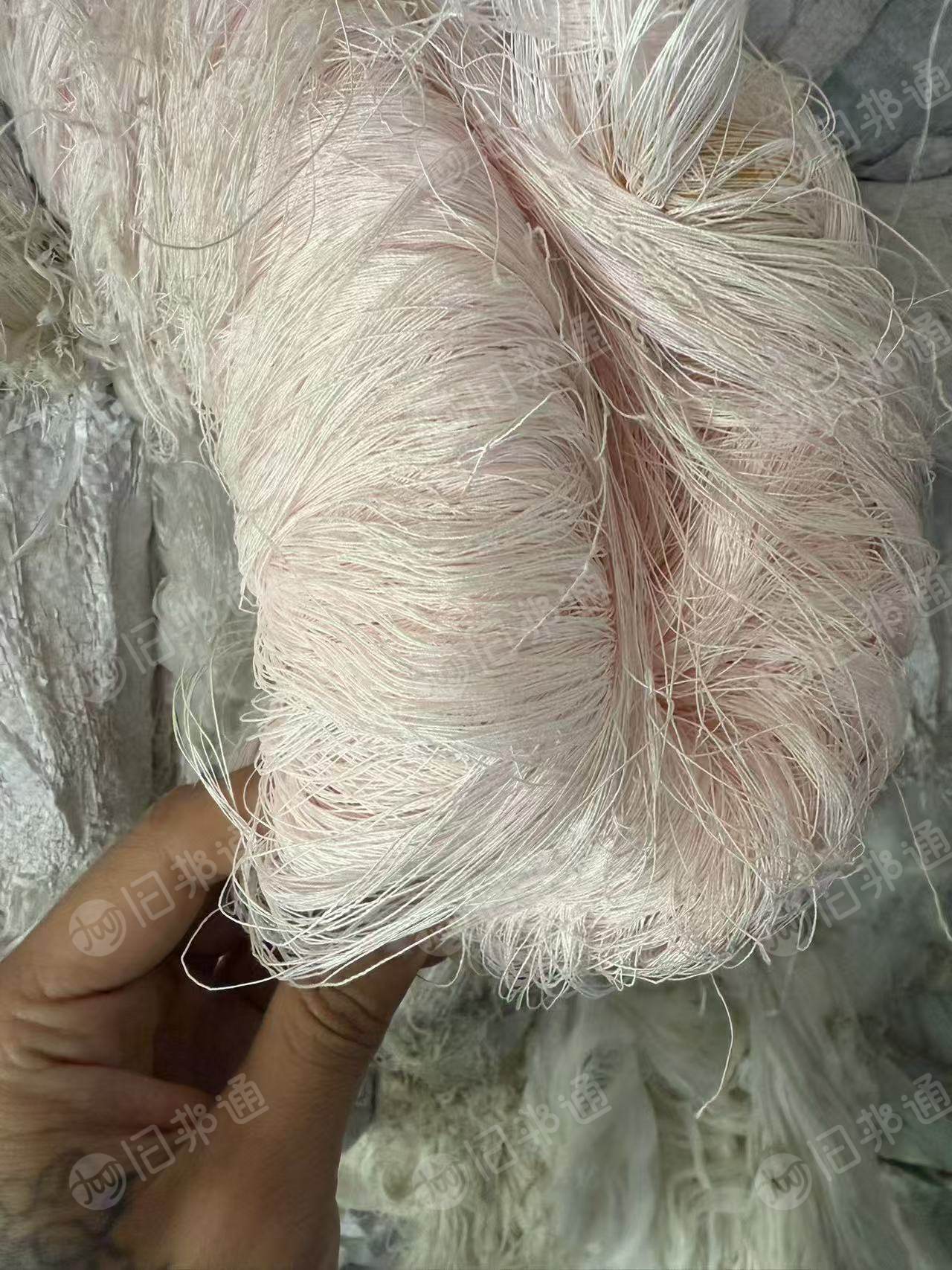 长期出售裁剪房下来的杂色浆纱，浆纱，现货30吨，在浙江衢州。