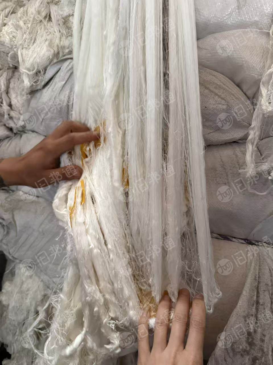 长期出售裁剪房下来的杂色浆纱，浆纱，现货30吨，在浙江衢州。