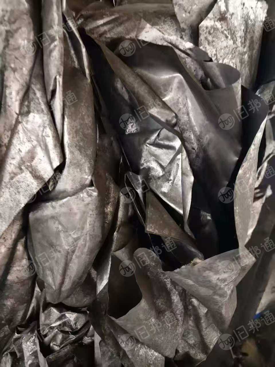 长期出售吨包内衬铝塑膜,正极负极混一起,清洗未清洗都有,现货一挂车