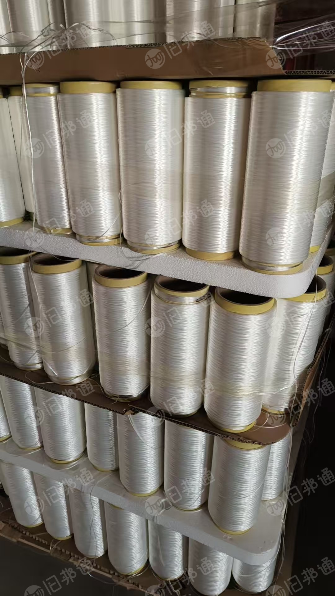 长期大量求购涤纶工业丝,库存丝,定型丝,1000D-3000D都可以,做织带用