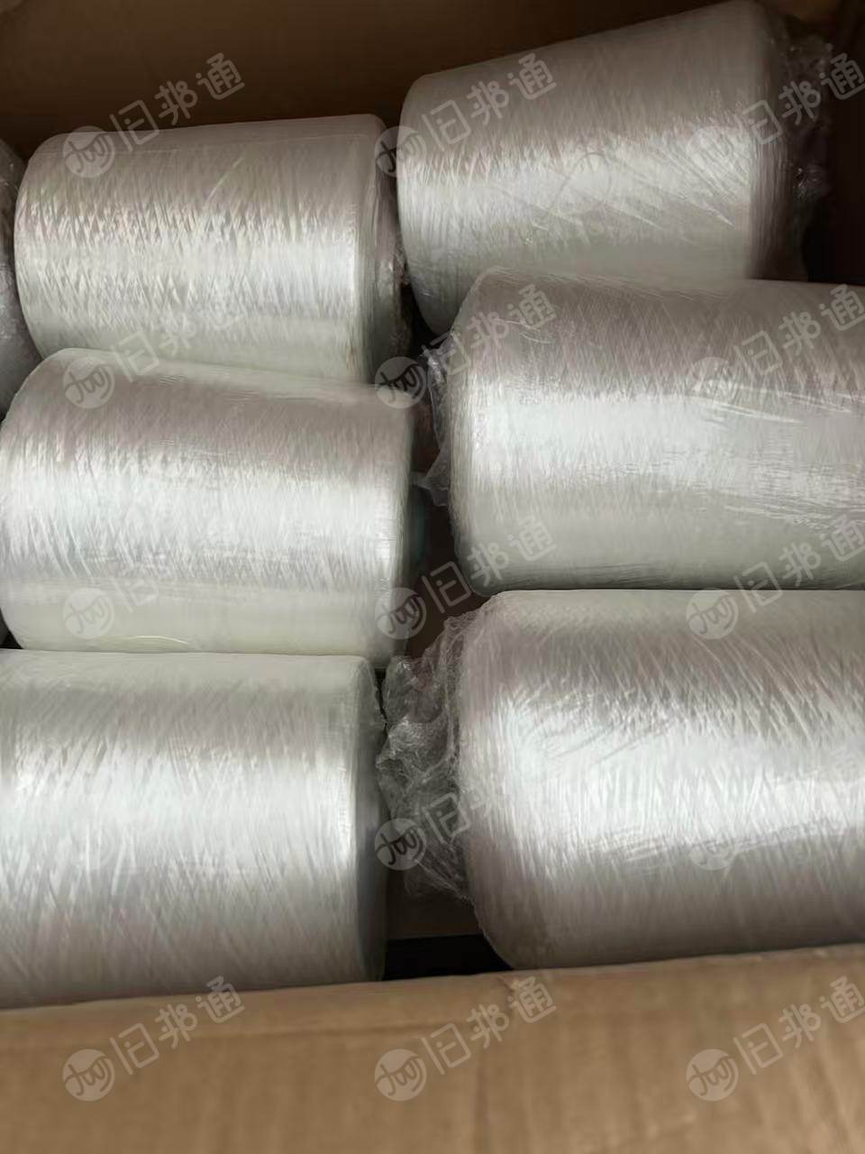 出售做胶管下来的库存涤纶丝，1000D，货在河北衡水