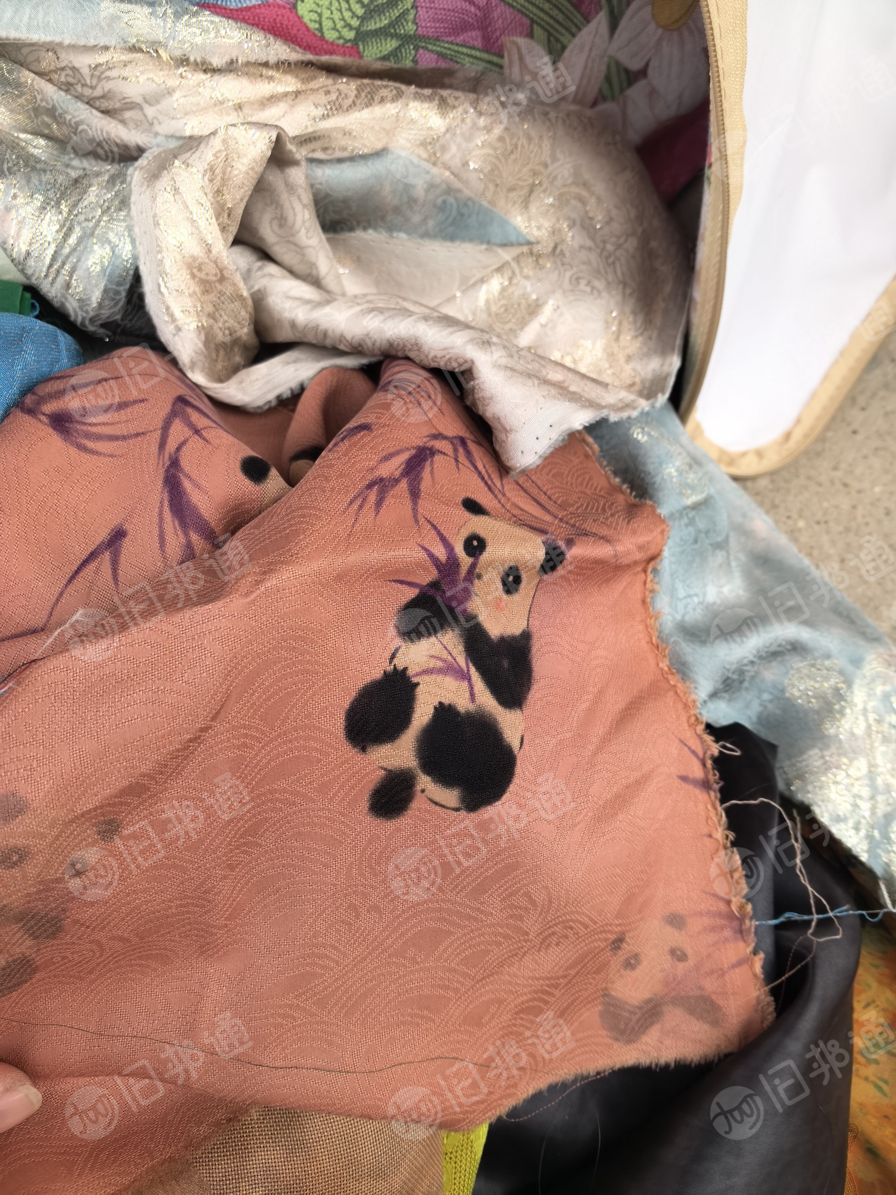 回收真丝，桑蚕丝，丝绸面料，全品类库存，库存面料