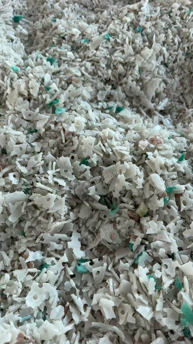 长期出售全漂PP线轴破碎料(PP纱线管破碎料),现货20吨