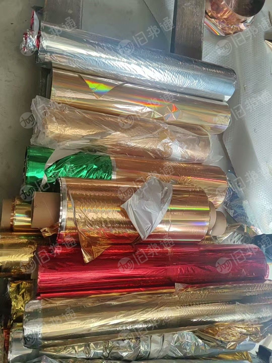 长期出售PET烫金膜打绳料,长短都有,现货够挂车