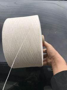 长期出售库存涤棉棉纱，16支涤棉棉纱，含棉80，现货14吨，在湖北黄冈