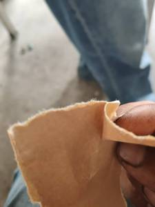 出售单淋膜本色纸废料，有小卷和边角料