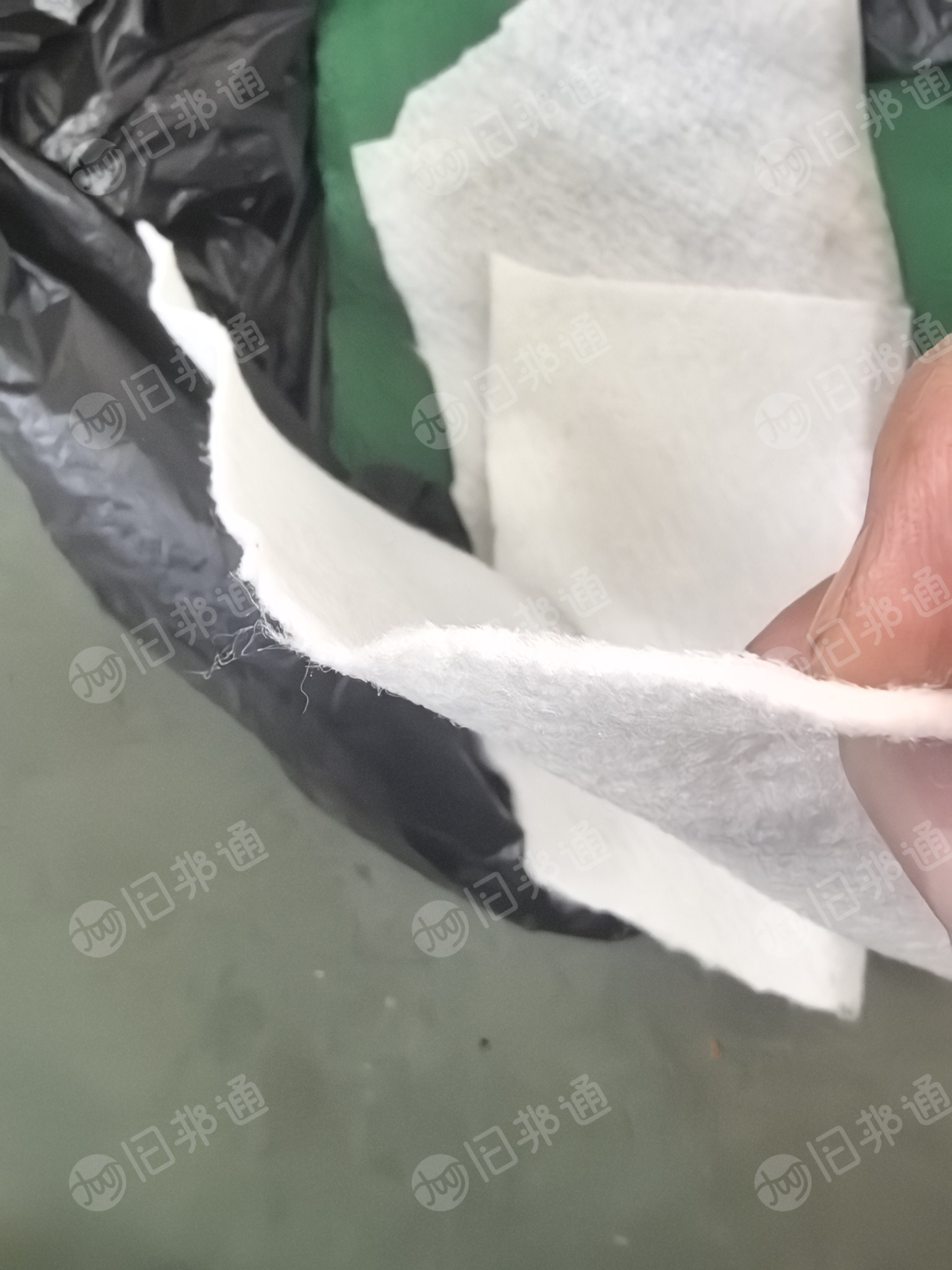 出售PP材质土工布，丙纶无纺布，现货有10吨左右，货在广东东莞
