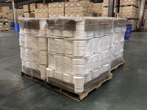 长期出售盛虹原包装涤纶低弹丝，涤纶丝，涤纶打绳丝，3000D的。现货100吨，在江苏苏州