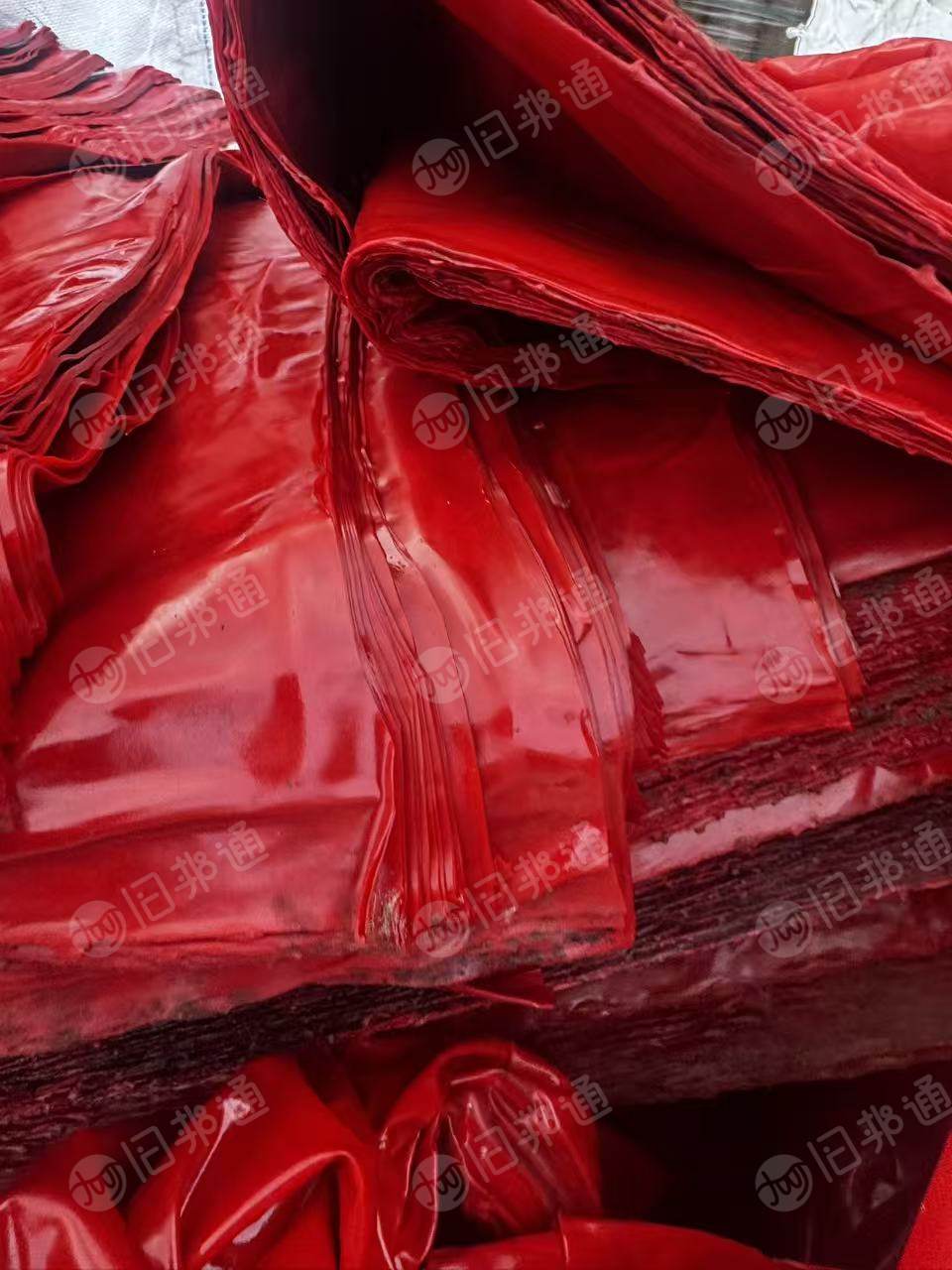 出售杂色PVC软膜100分油，现货60吨，