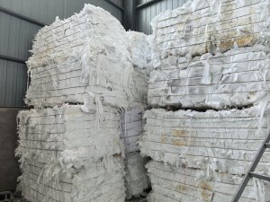 厂家长期收购白色空气滤芯纸边角料
