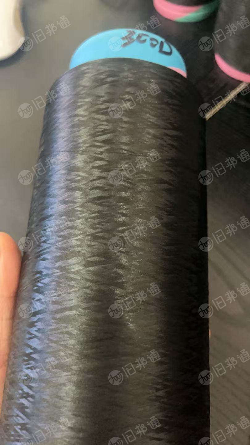 厂家长期出售涤纶丝，75D-600D黑白、漂白、色丝，低弹丝，网络丝都有，在浙江杭州