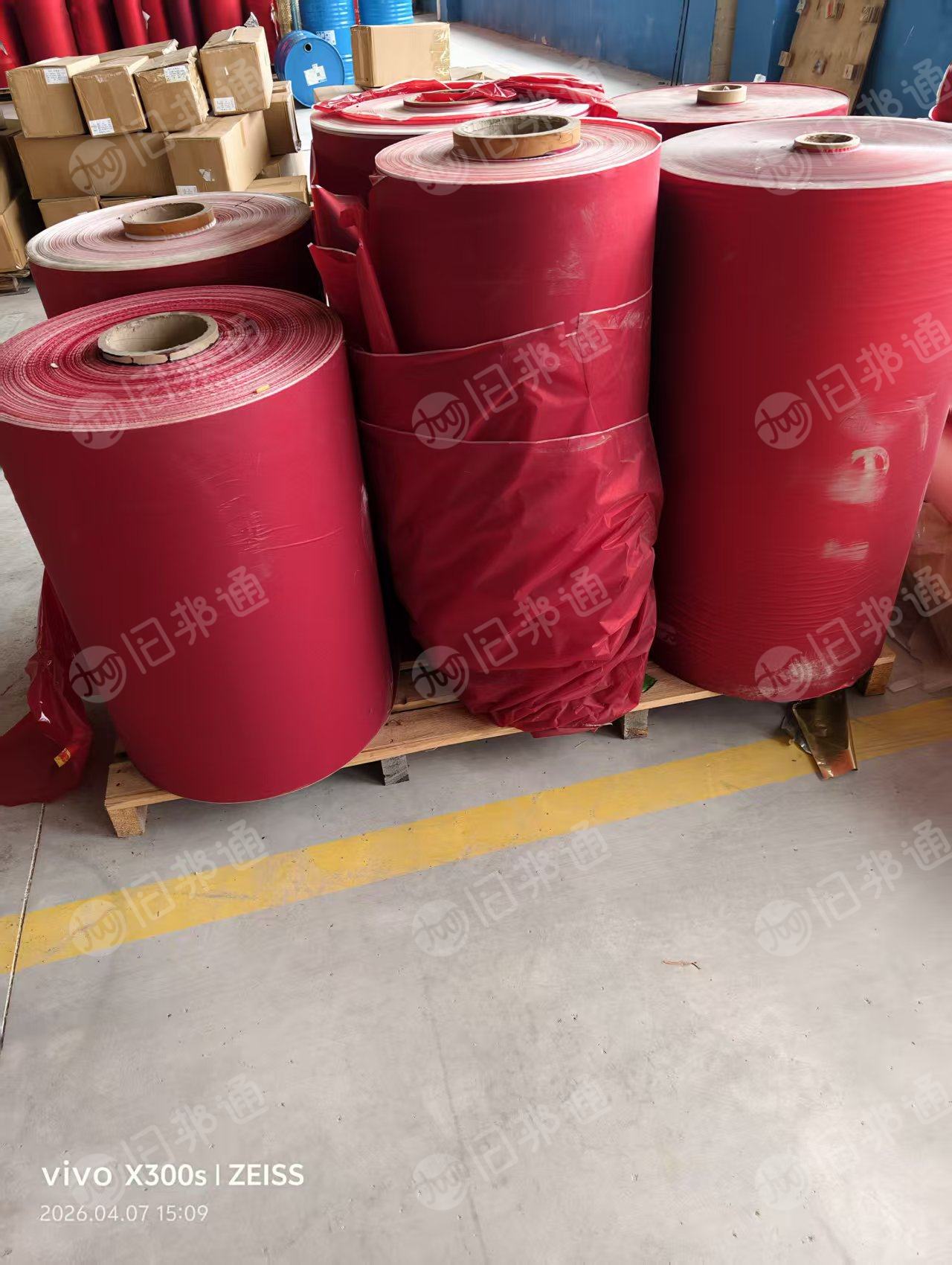 出售cpp镀铝卷膜，现货16吨