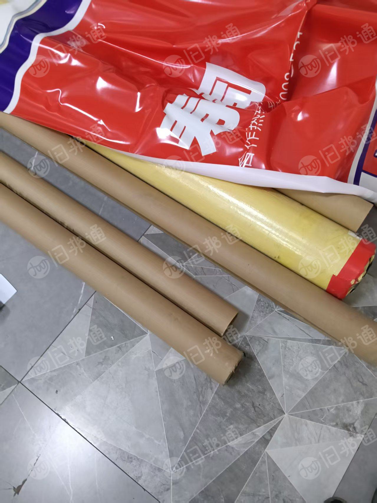 长期出售广告材料下来的纸管，长度1.2m和3.2m两种