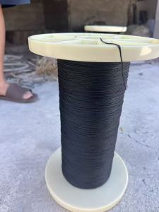 出售浸胶玻纤黑线绳，处理线，现货有20吨，货在河北保定