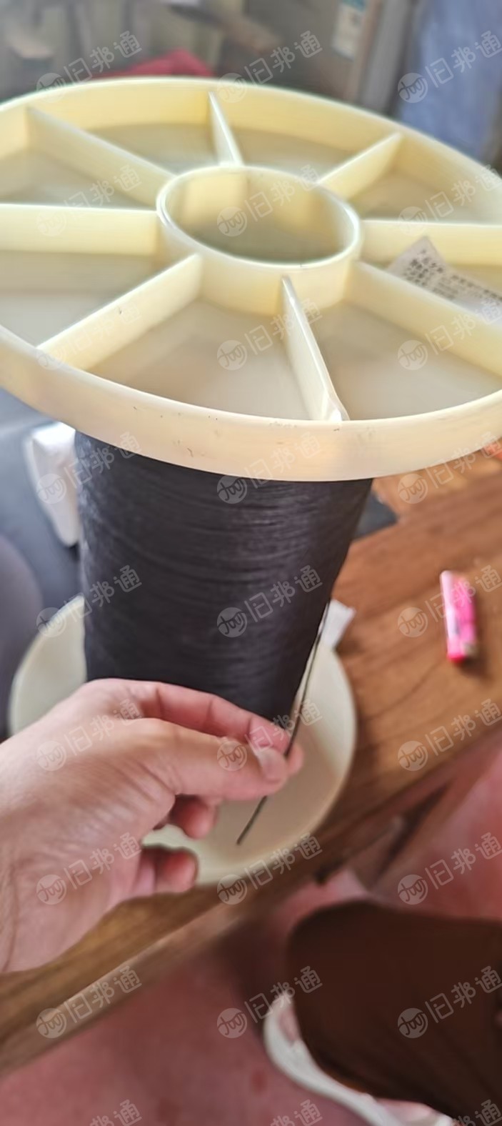 出售浸胶玻纤黑线绳，处理线，现货有20吨，货在河北保定