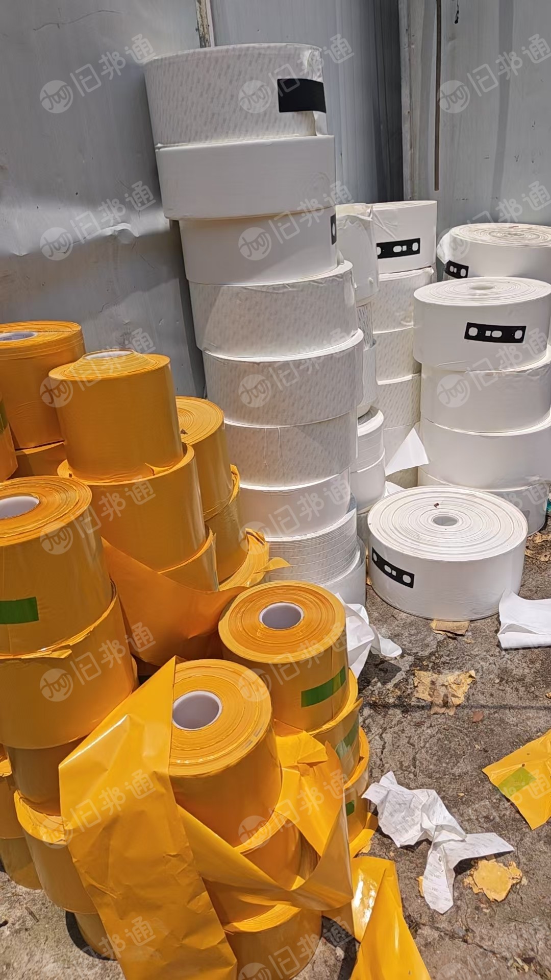 长期出售双面PE膜的卷筒淋膜纸，高度20cm左右