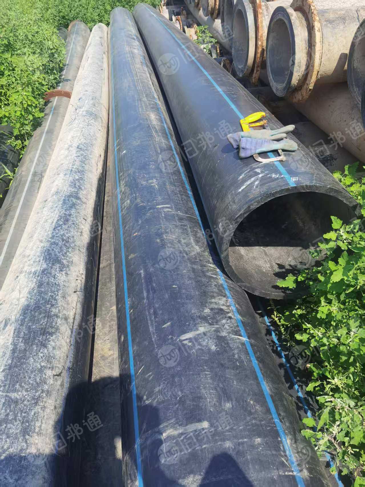 出售PE管道毛料，天然气管道废料，现货150吨