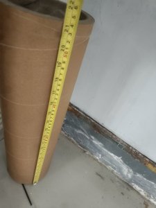 长期出售二手纸管，内径13.4cm，厚度1.2cm，长度54cm