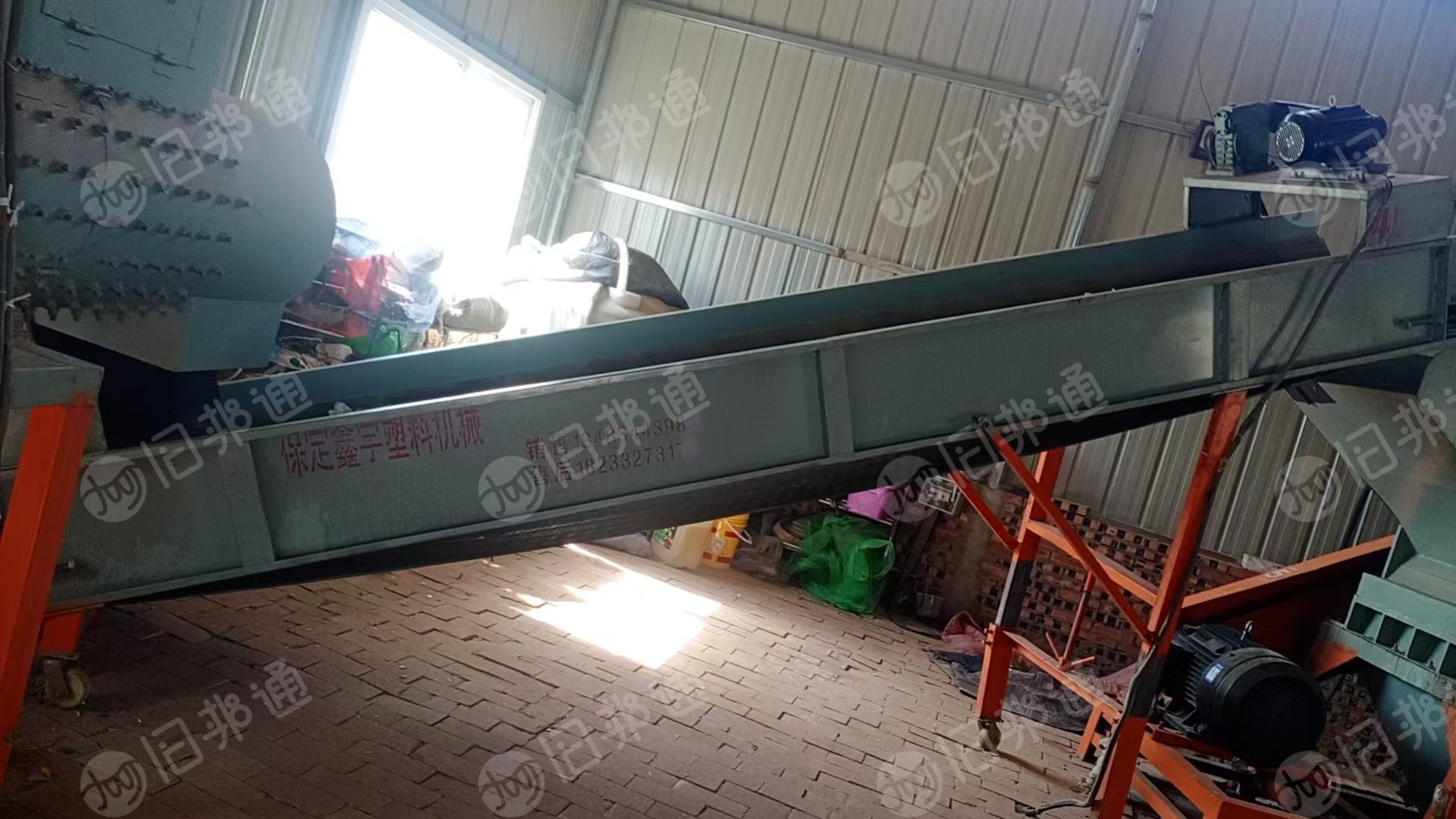 处理一条冷洗蓝白片生产线