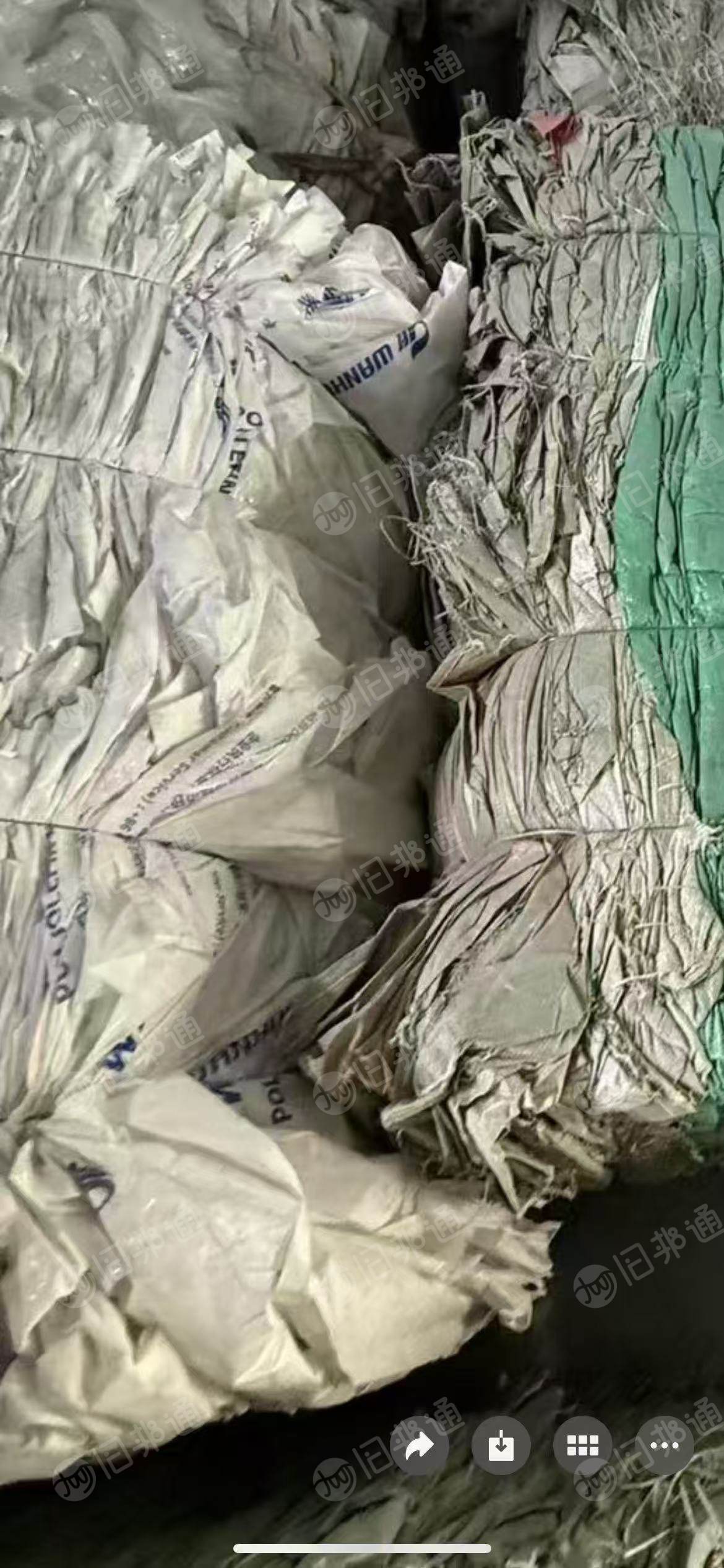 大量求购干造编织袋废料，造粒，广西优先