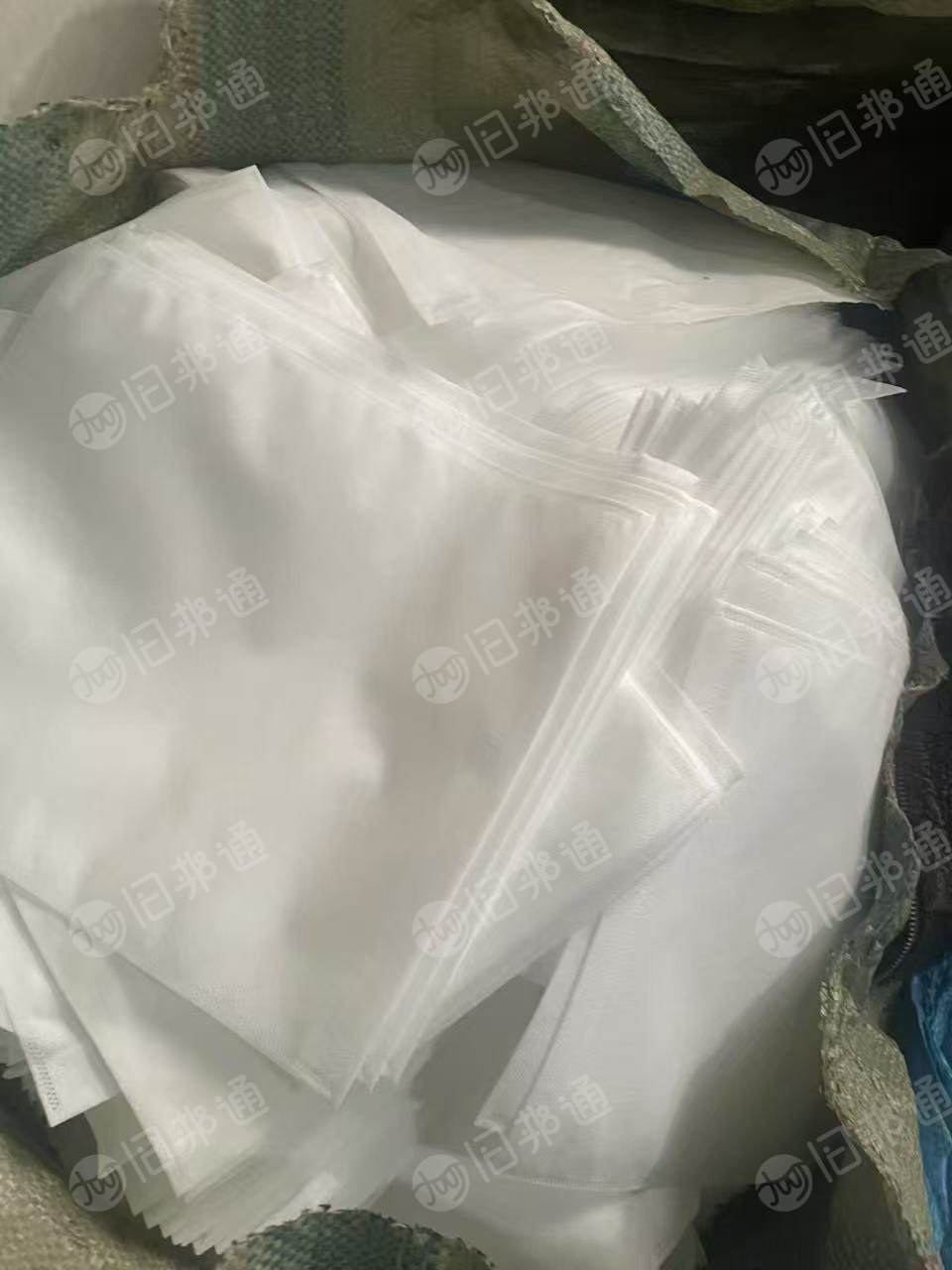 出售白色PP无纺布边角料，丙纶无纺布，货在河北保定