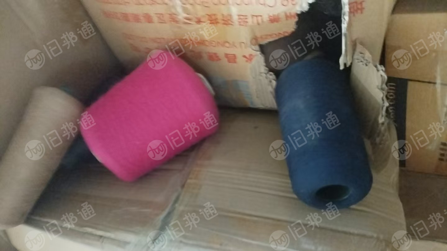 出售处理纱线,库存纱线,有涤纶跟锦纶材质,统货一起出,现货有50吨,货在浙江金华