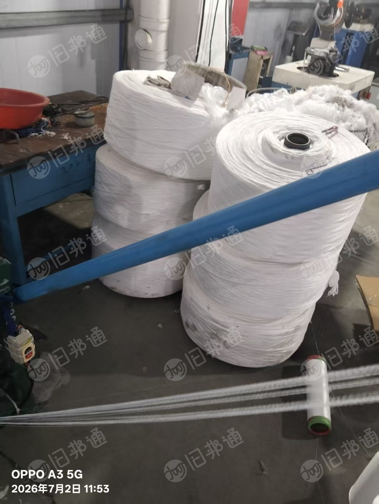 出售涤纶弹丝，涤纶打绳丝，货在江苏宿迁
