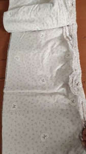 长期出售涤纶刀口布，涤纶布，20-40公分宽的都有，货在山东聊城
