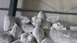 长期出售涤纶加弹废丝，涤纶废丝，现货4吨左右，在湖北黄冈