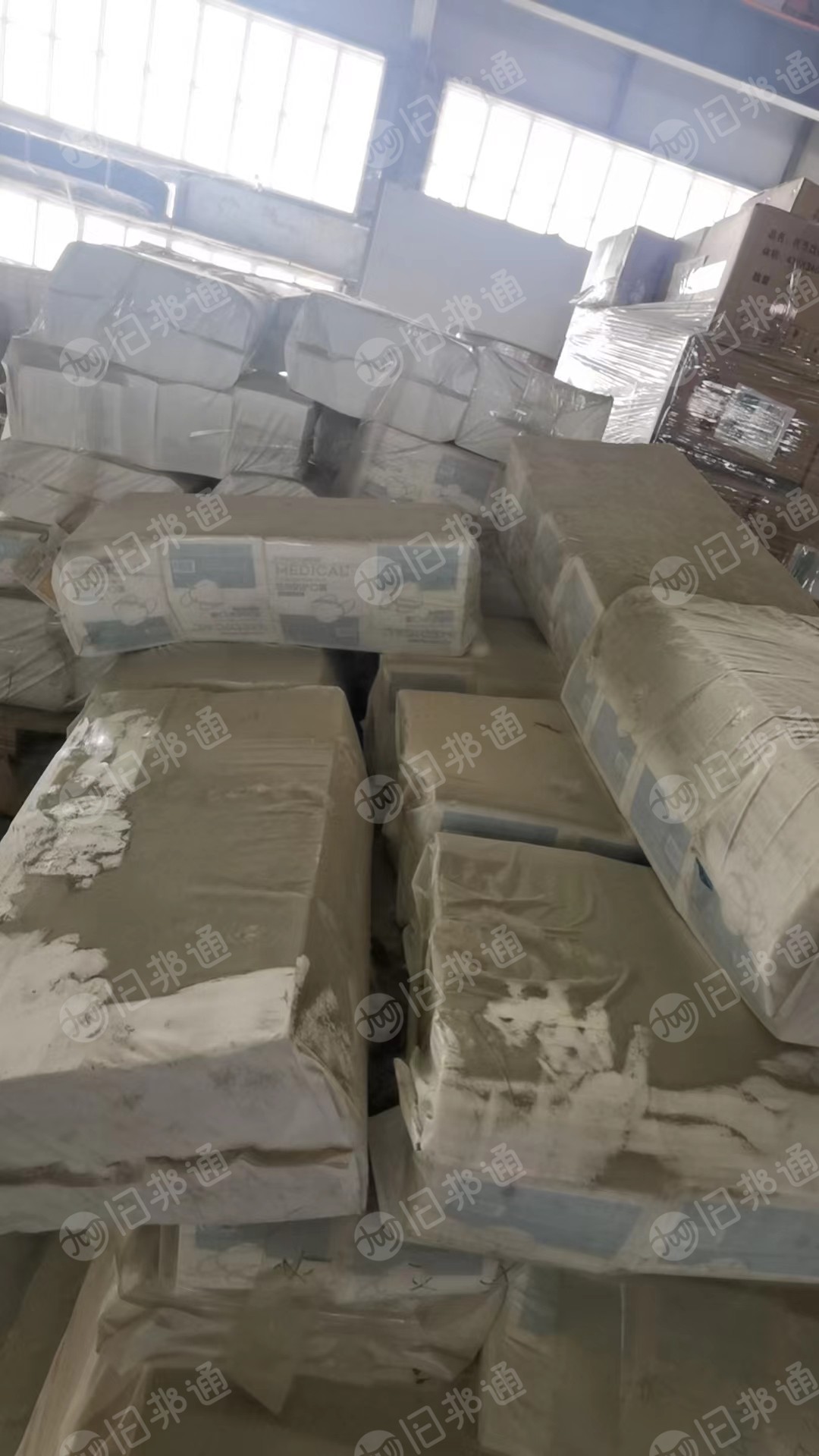出售医疗口罩外包装袋废料，一面PP膜、一面医用透析纸，有袋装，有纸箱装