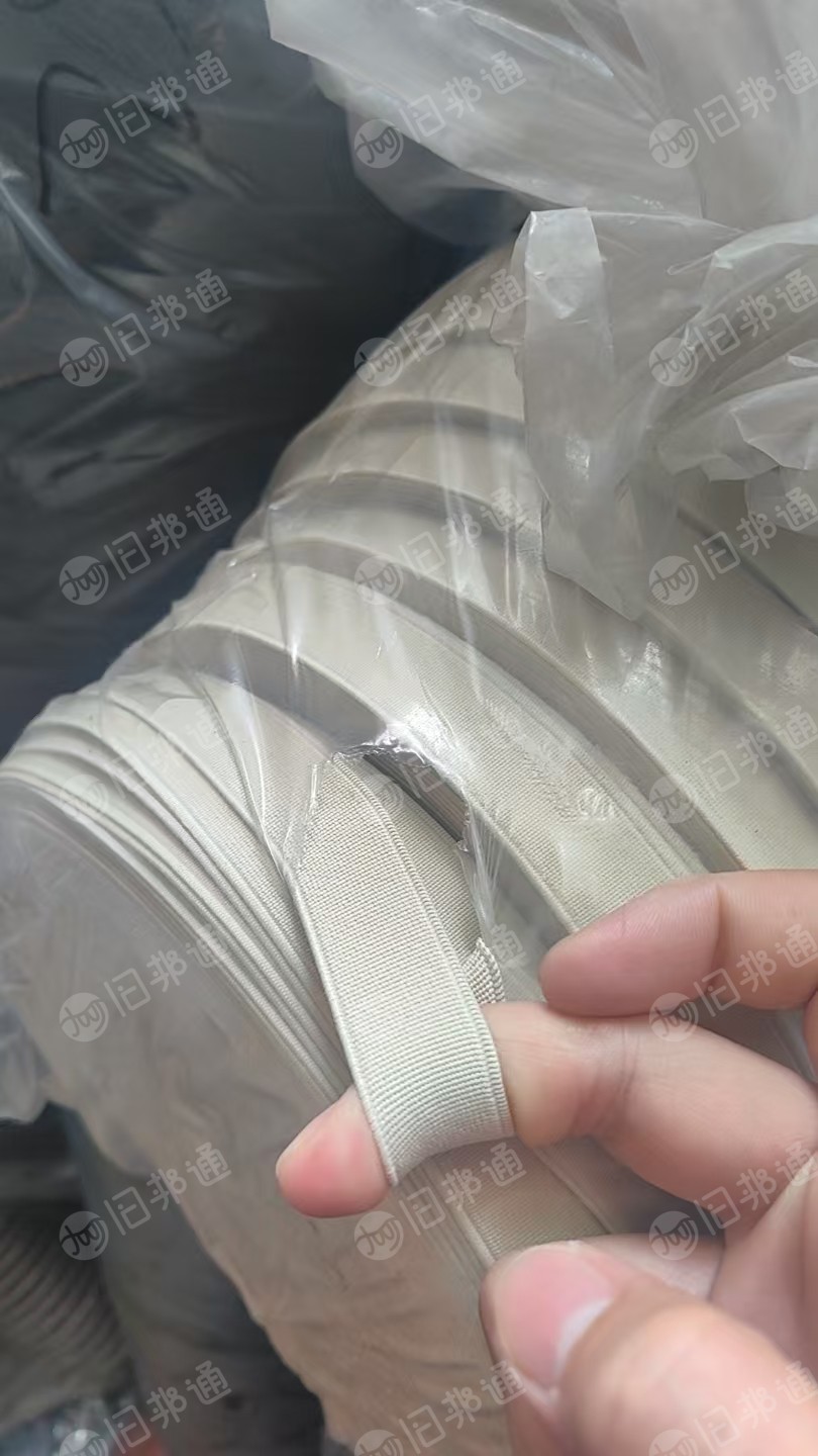 长期出售鞋材松紧带，织带，库存辅料，现货十几吨，货在浙江温州