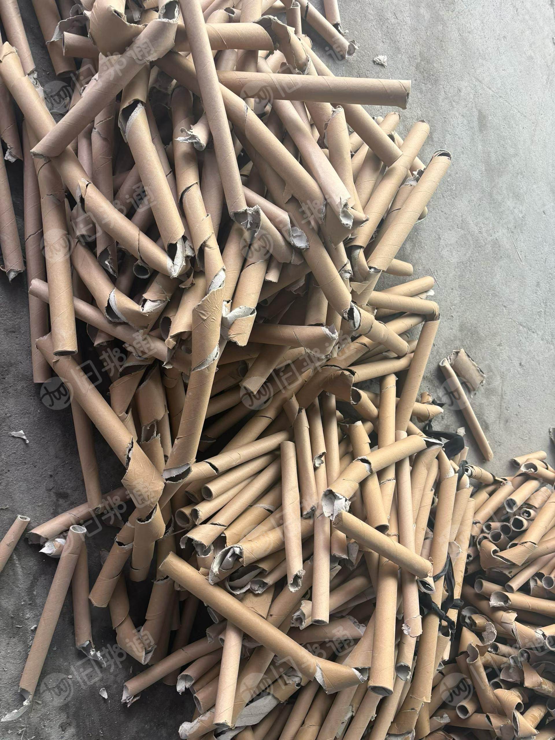 长期出售卷布管压块，纱管压块