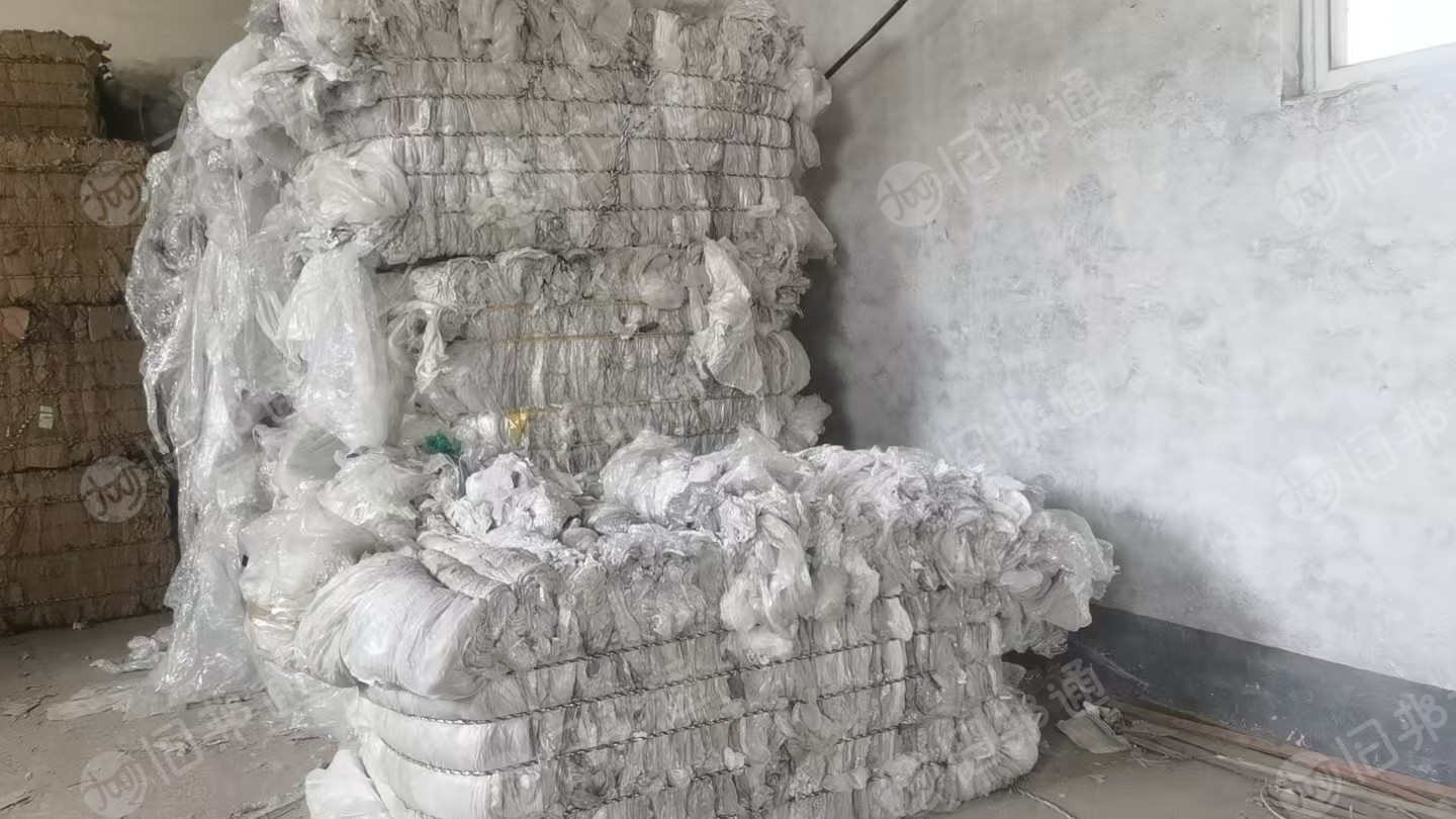 长期出售水洗缠绕膜废料,混压平板膜,缠绕膜占比50%,现货一挂车