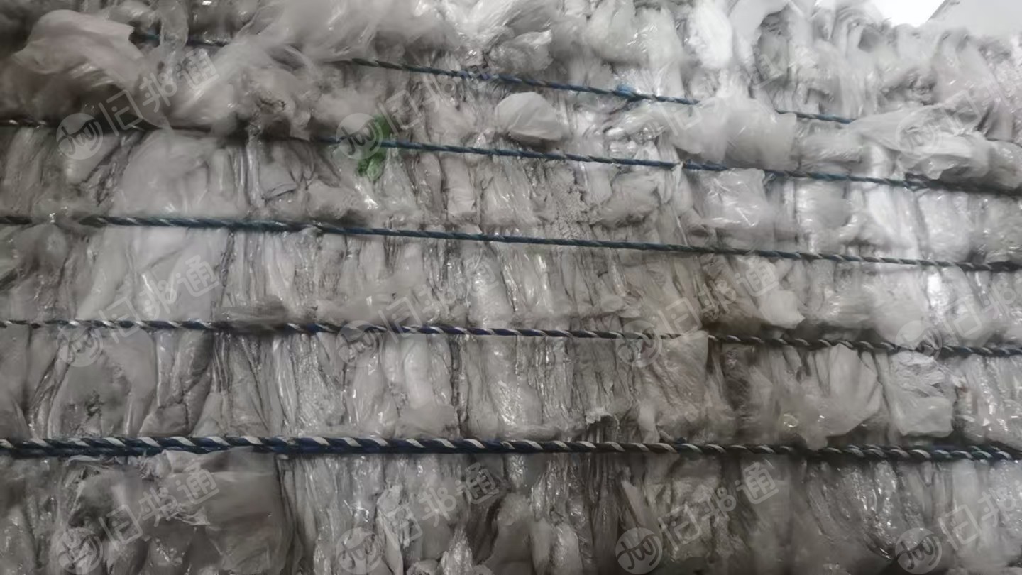 长期出售水洗缠绕膜废料，混压平板膜，缠绕膜占比50%，现货一挂车